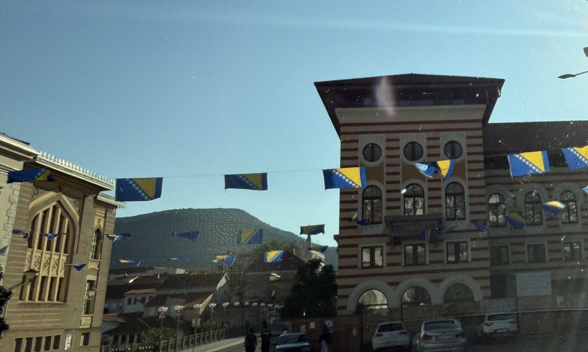Zastava BiH u Mostaru / Foto: Fenix (MMD)