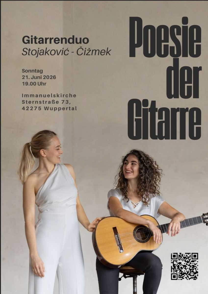 POEZIJA GITARE: Koncertni vikend Gitarskog dua Stojaković–Čižmek u Njemačkoj