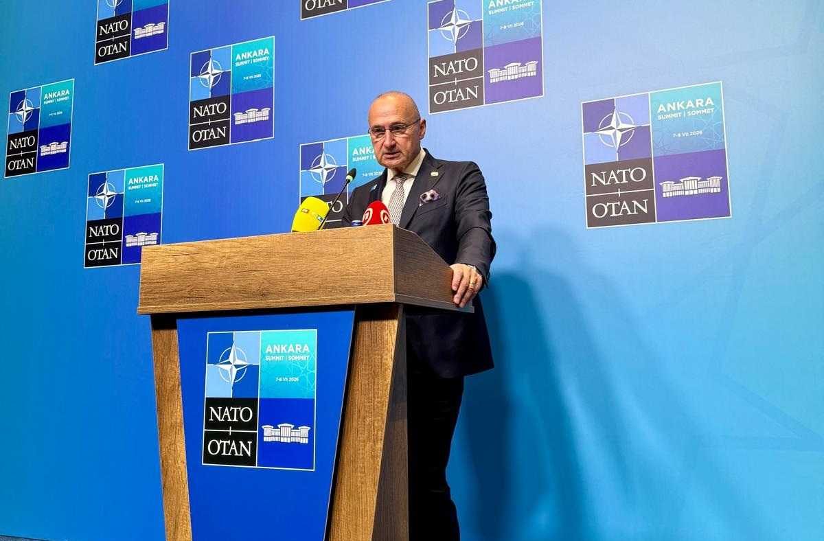 Gordan Grlić Radman na summitu NATO-a / Foto: MVEP
