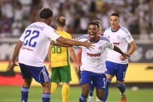 EUROPSKA LIGA: Hajduk u Splitu pobijedio Žilinu 2-0 Prva utakmica prvog pretkola nogometne Europske lige Hajduk - Žilina / Foto: Hina