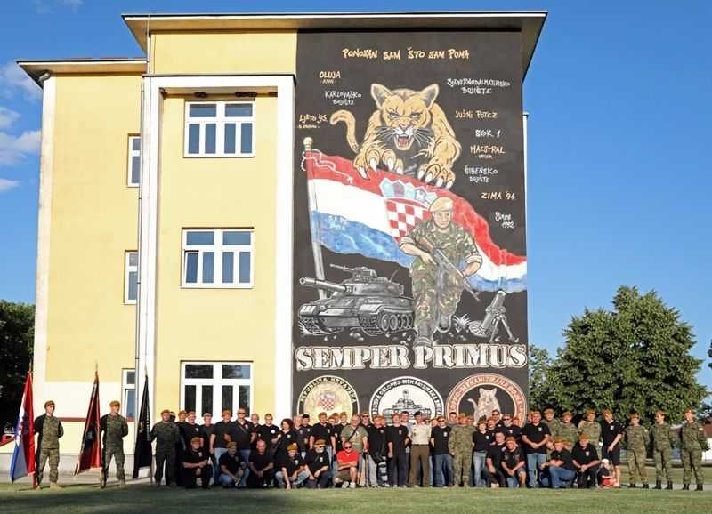 Oslikani mural / Foto: Udruga Pume