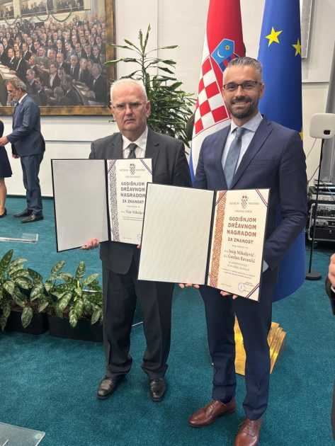 PONOS LIVNA: Dvojica Livnjaka dobila prestižne nagrade za znanost u Republici Hrvatskoj Dr. sc. Vine Mihaljević i dr. sc. Josip Mihaljević / Foto: Osobna arhiva
