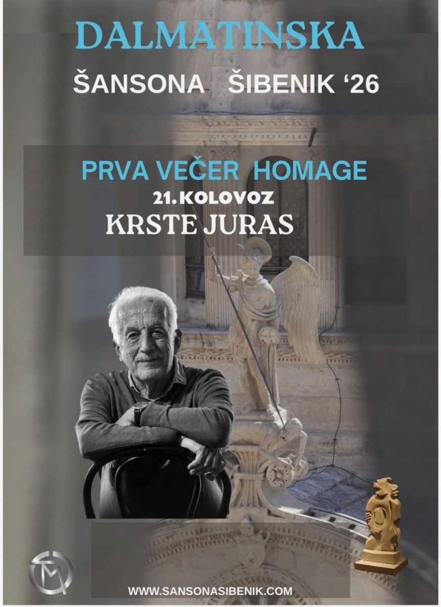 OBJAVLJEN POPIS PJESAMA: Prva večer Dalmatinske šansone posvećena velikanu šibenske glazbe Krsti Jurasu